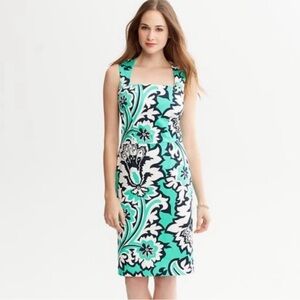 MILLY COLLECTION EDEN ROCK PRINTED DRESS